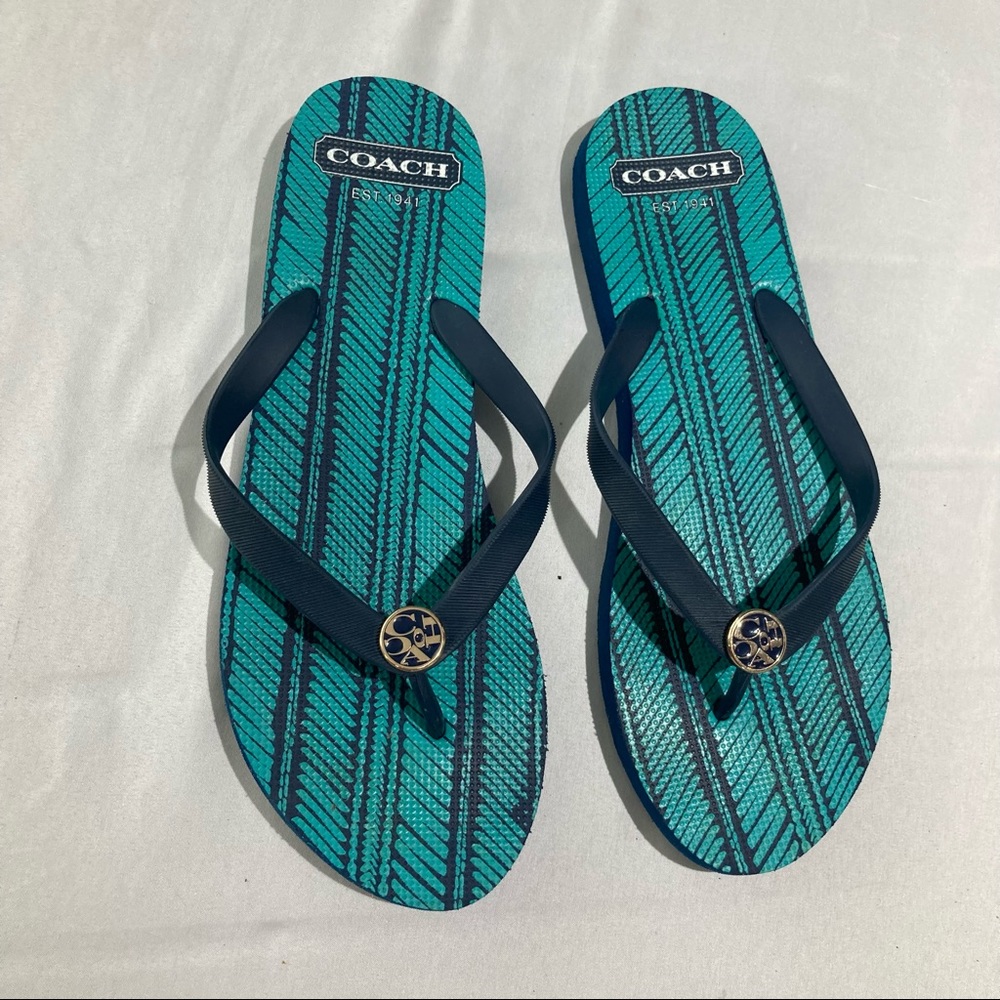 Coach flip flops - Picture 1 of 10